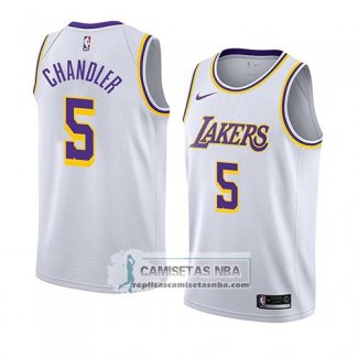 Camiseta Lakers Tyson Chandler Association 2018 Blanco