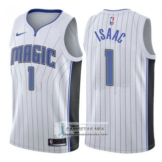 Camiseta Magic Jonathan Isaac Association 2017-18 Blanco