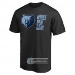 Camiseta Manga Corta Memphis Grizzlies Whole New Game Negro