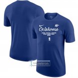 Camiseta Manga Corta Oklahoma City Thunder Azul1