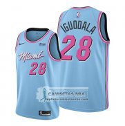 Camiseta Miami Heat Andre Iguodala Ciudad 2019-20 Azul