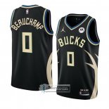 Camiseta Milwaukee Bucks Marjon Beauchamp NO 0 Statement 2022-23 Negro