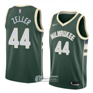 Camiseta Milwaukee Bucks Tyler Zeller Icon 2018 Verde