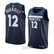 Camiseta Minnesota Timberwolves James Nunnally Icon 2018 Azul