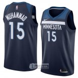 Camiseta Minnesota Timberwolves Shabazz Muhammad Icon 2018 Azul