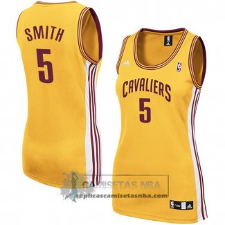 Camiseta Mujer Cavaliers Smith Amarillo