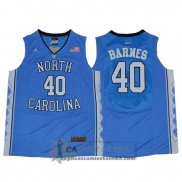 Camiseta NCAA North Carolina Barnes Azul