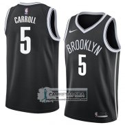 Camiseta Nets Demarre Carroll Icon 2018 Negro