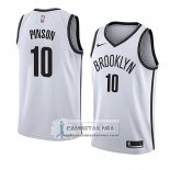 Camiseta Nets Theo Pinson Association 2018 Blanco