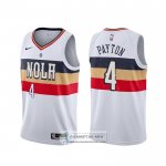 Camiseta New Orleans Pelicans Elfrid Payton Earned Blanco