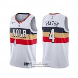 Camiseta New Orleans Pelicans Elfrid Payton Earned Blanco