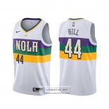 Camiseta New Orleans Pelicans Solomon Hill Ciudad Blanco