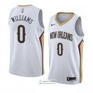 Camiseta New Orleans Pelicans Troy Williams Association 2018 Bla