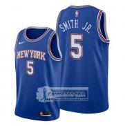 Camiseta New York Knicks Dennis Smith Jr. Statement Azul