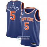 Camiseta New York Knicks Immanuel Quickley Icon 2020-21 Azul