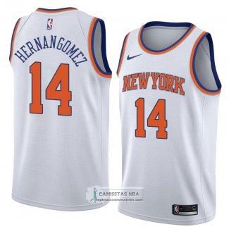 Camiseta New York Knicks Willy Hernangomez Statement 2018 Blanco