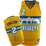 Camiseta Nuggets English Amarillo