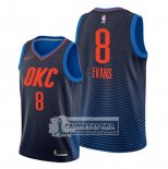Camiseta Oklahoma City Thunder Jawun Evans Statement Azul