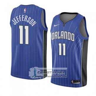 Camiseta Orlando Magic Amile Jefferson Icon 2018 Azul