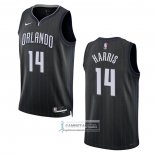 Camiseta Orlando Magic Gary Harris NO 14 Ciudad 2022-23 Negro