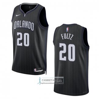 Camiseta Orlando Magic Markelle Fultz NO 20 Ciudad 2022-23 Negro