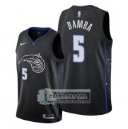 Camiseta Orlando Magic Mohamed Bamba Ciudad Edition Negro