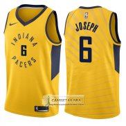 Camiseta Pacers Cory Joseph Statement 2017-18 Oro