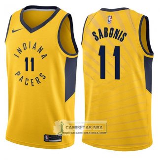 Camiseta Pacers Domantas Sabonis Statement 2017-18 Oro