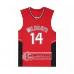 Camiseta Pelicula Wildcats Bolton Rojo