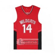 Camiseta Pelicula Wildcats Bolton Rojo