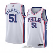Camiseta Philadelphia 76ers Boban Marjanovic Association 2018 Bl