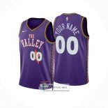 Camiseta Phoenix Suns Personalizada Ciudad 2024-25 Violeta