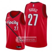 Camiseta Portland Trail Blazers Jusuf Nurkic Earned 2019 Rojo