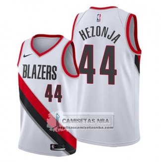 Camiseta Portland Trail Blazers Mario Hezonja Association Blanco