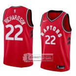 Camiseta Raptors Malachi Richardson Icon 2017-18 Rojo