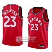 Camiseta Raptors Malachi Richardson Icon 2018 Rojo