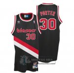 Camiseta Retro Blazers Porter Negro