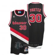 Camiseta Retro Blazers Porter Negro