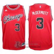 Camiseta Retro Bulls McDermott Rojo