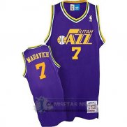 Camiseta Retro Jazz Maravich Purpura