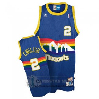 Camiseta Retro Nuggets English Azul