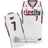Camiseta Rip City Blazers Roy Blanco
