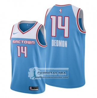 Camiseta Sacramento Kings Dewayne Dedmon Ciudad Azul