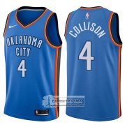 Camiseta Thunder Nick Collison Swingman Icon 2017-18 Azul