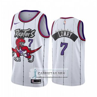 Camiseta Toronto Raptors Kyle Lowry Classic 2019-20 Blanco