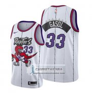 Camiseta Toronto Raptors Marc Gasol Classic Edition 2019-20 Blanco