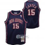 Camiseta Toronto Raptors Vince Carter NO 15 Mitchell & Ness 2006-07 Azul