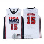 Camiseta USA 1992 Anthony Blanco