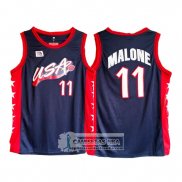 Camiseta USA 1996 Malone Negro