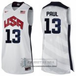 Camiseta USA 2012 Paul Blanco